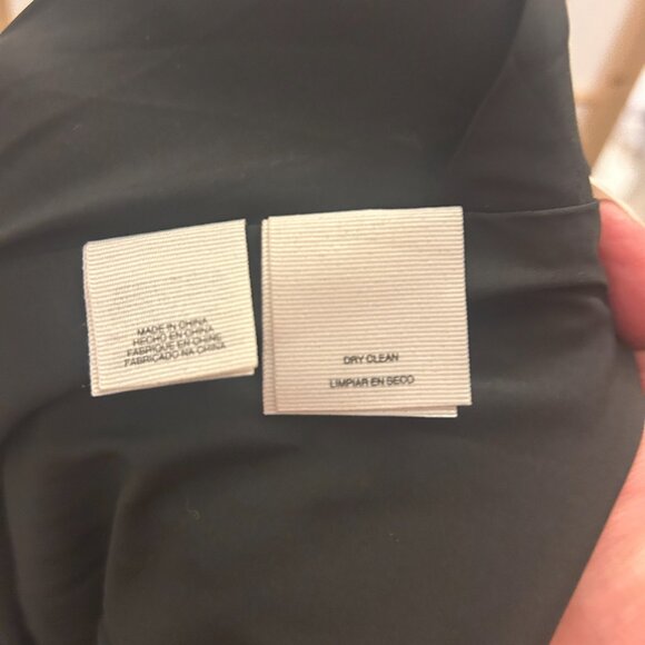 Rachel Roy Little Black Camisole Dress with Lace Trim and Asymmetrical Hem Sz 6 - Picture 14 of 14